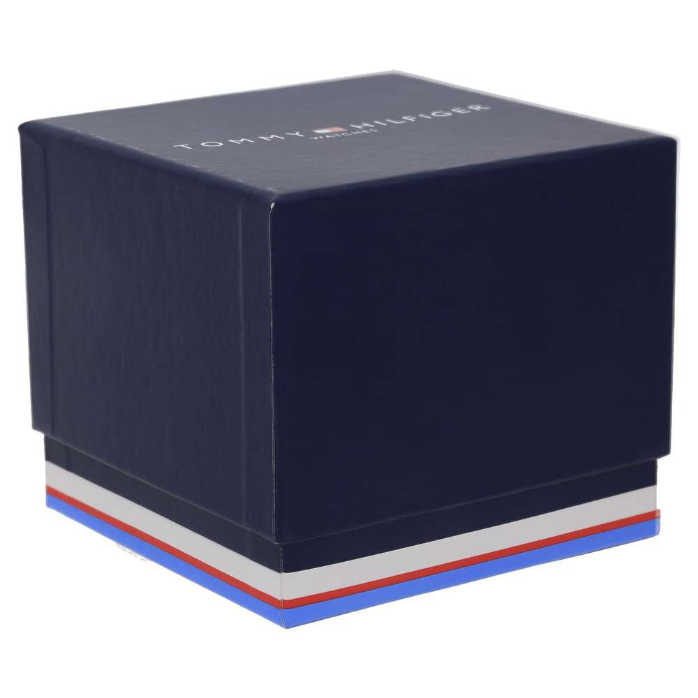 Tommy Hilfiger Quartz Multifunction Blue Dial Stainless Steel Strap Watch for Men-NCTH1791454W