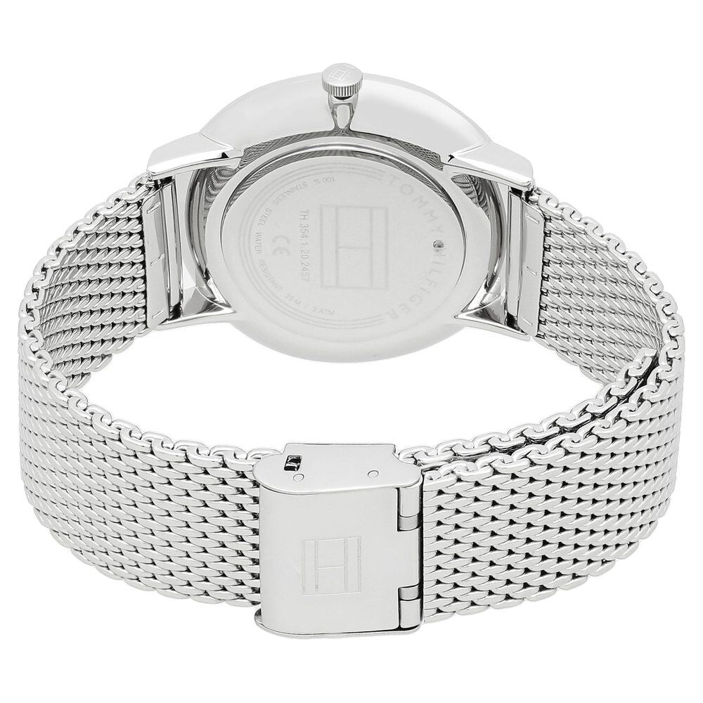 Tommy Hilfiger Quartz Multifunction Blue Dial Stainless Steel Strap Watch for Men-NCTH1791505W