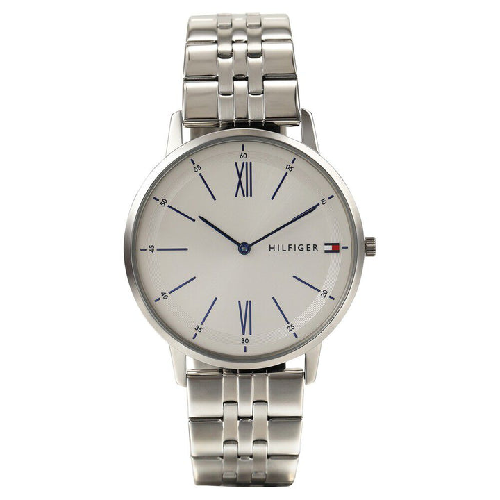 Tommy Hilfiger Quartz Analog White Dial Stainless Steel Strap Watch for Men NSTH1791511W