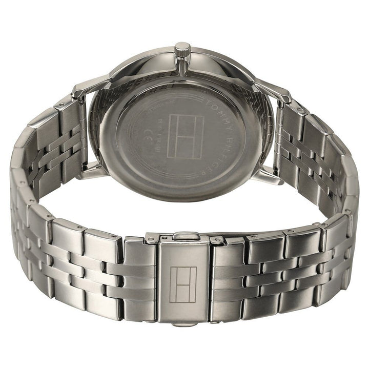 Tommy Hilfiger Quartz Analog White Dial Stainless Steel Strap Watch For Men