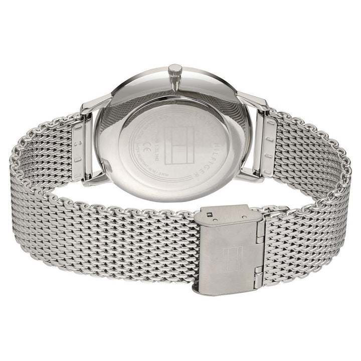 Tommy Hilfiger Quartz Analog Grey Dial Stainless Steel Strap Watch for Men-NCTH1791512W