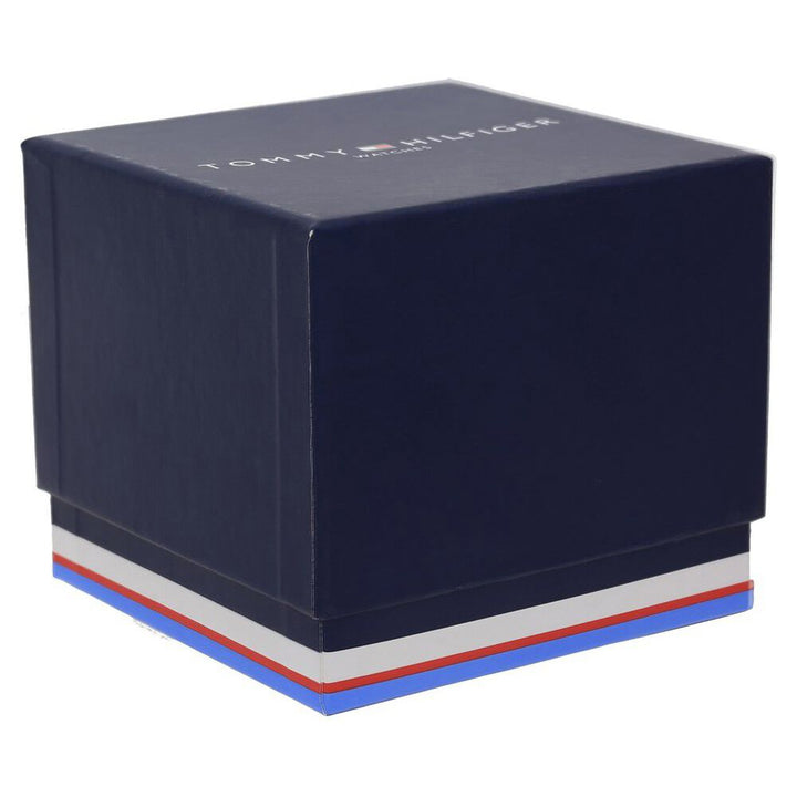 Tommy Hilfiger Quartz Analog Black Dial Leather Strap Watch for Men-NCTH1791517W