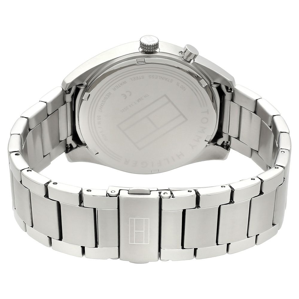 Tommy Hilfiger Quartz Analog Blue Dial Stainless Steel Strap Watch for Men-NCTH1791551W