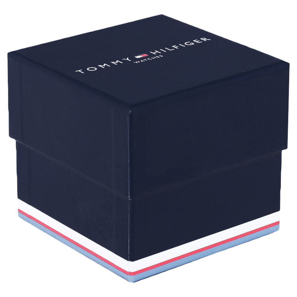 Tommy Hilfiger Quartz Analog Blue Dial Stainless Steel Strap Watch for Men-NCTH1791551W