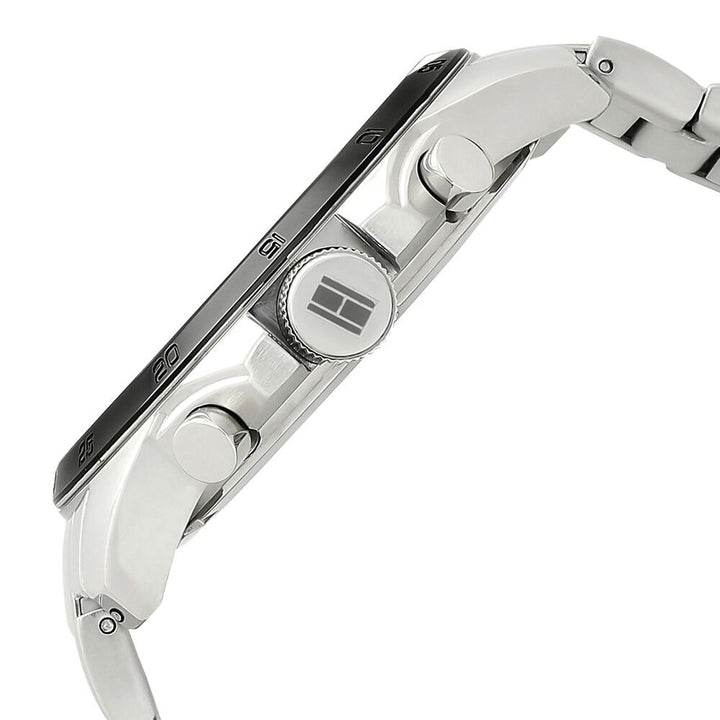 Tommy Hilfiger Quartz Analog Black Dial Stainless Steel Strap Watch for Men-NCTH1791564W