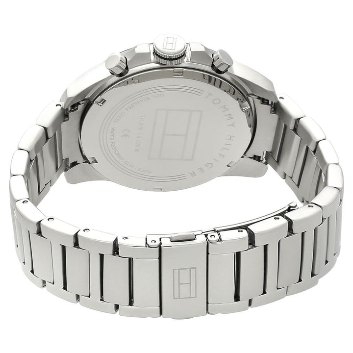 Tommy Hilfiger Quartz Analog Black Dial Stainless Steel Strap Watch for Men-NCTH1791564W