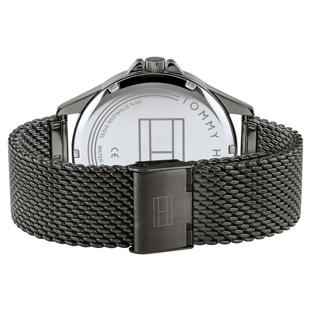 Tommy Hilfiger Quartz Multifunction Grey Dial Stainless Steel Strap Watch for Men-NCTH1791613W