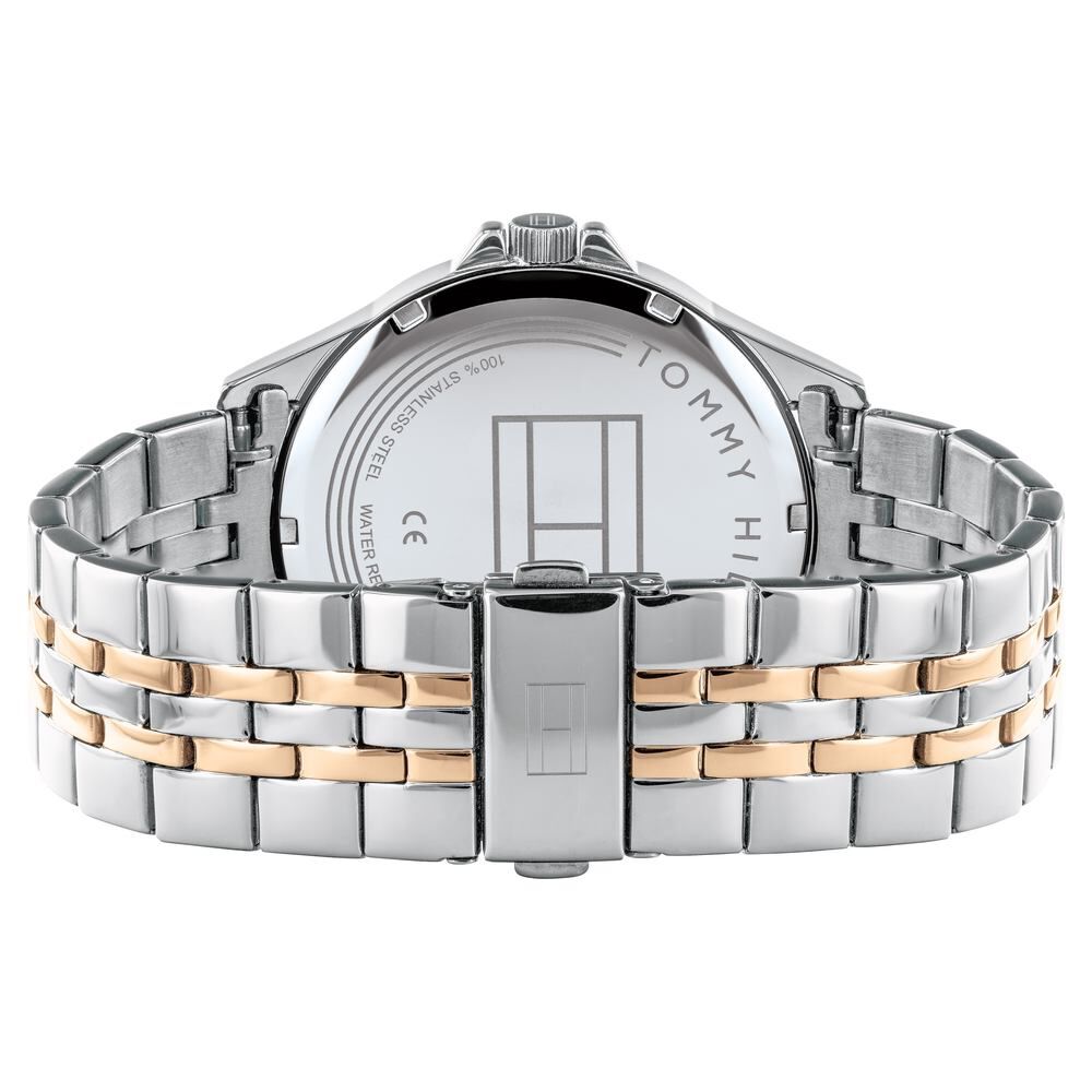 Tommy Hilfiger Quartz Multifunction White Dial Stainless Steel Strap Watch for Men-NDTH1791617W