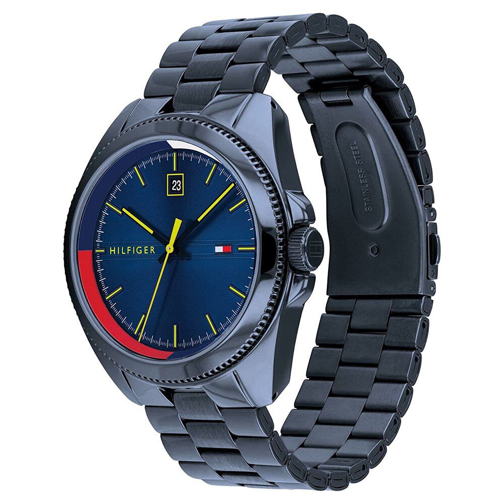 Tommy Hilfiger Blue Dial Quartz Analog Watch For Men