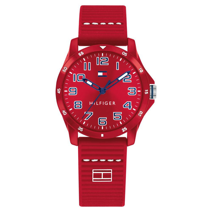 Tommy Hilfiger Analog Red Dial Watch for Men-NDTH1791690W