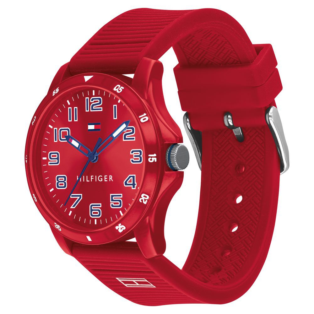 Tommy Hilfiger Analog Red Dial Watch for Men-NDTH1791690W