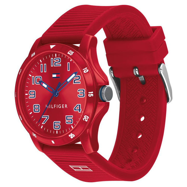 Tommy Hilfiger Analog Red Dial Watch for Men-NDTH1791690W