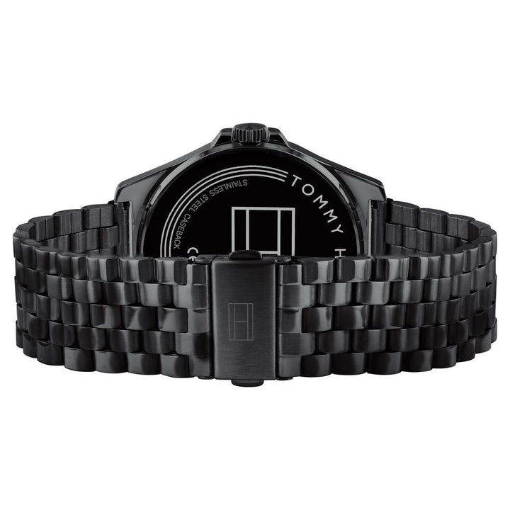 Tommy Hilfiger Quartz Analog Black Dial Stainless Steel Strap Watch for Men-NCTH1791714