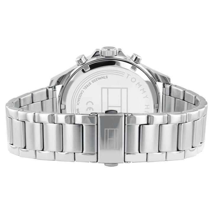 Tommy Hilfiger Quartz Multifunction Blue Dial Stainless Steel Strap Watch For Men