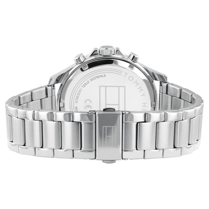 Tommy Hilfiger Quartz Multifunction Blue Dial Stainless Steel Strap Watch for Men-NTTH1791718