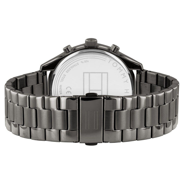 Tommy Hilfiger Quartz Multifunction Black Dial Stainless Steel Strap Watch For Men