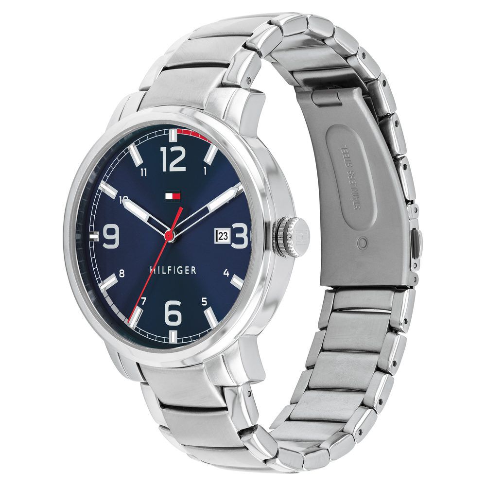 Tommy Hilfiger Analog Blue Dial Watch for Men-NDTH1791754W