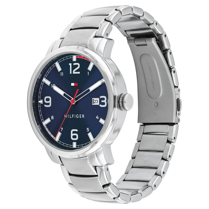 Tommy Hilfiger Analog Blue Dial Watch for Men-NDTH1791754W