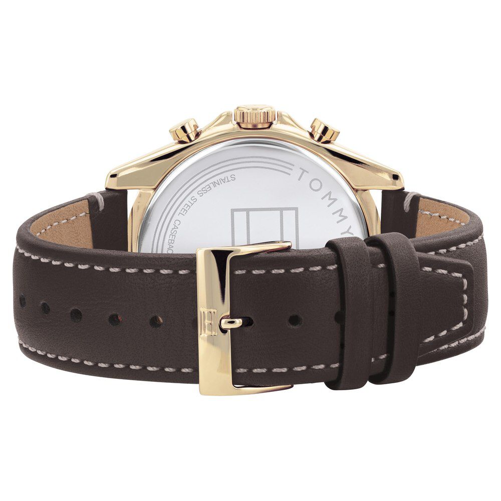 Tommy Hilfiger Black Dial Quartz Multifunction Watch for Men-NTTH1791836