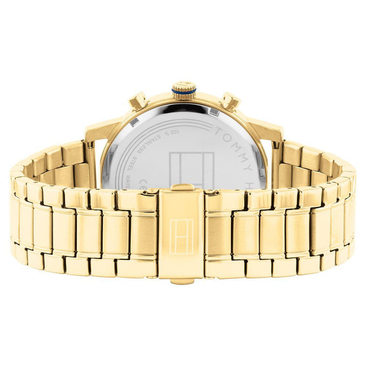 Tommy Hilfiger Quartz Multifunction Blue Dial Stainless Steel Strap Watch For Men