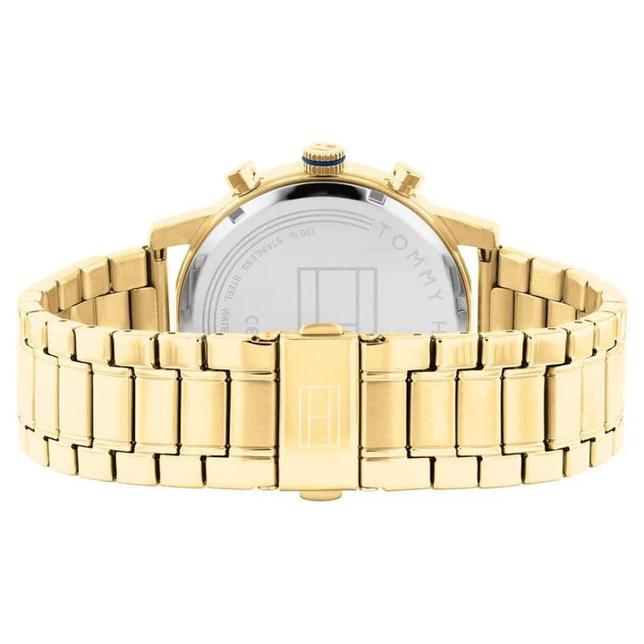 Tommy Hilfiger Quartz Multifunction Blue Dial Stainless Steel Strap Watch for Men NETH1791880W