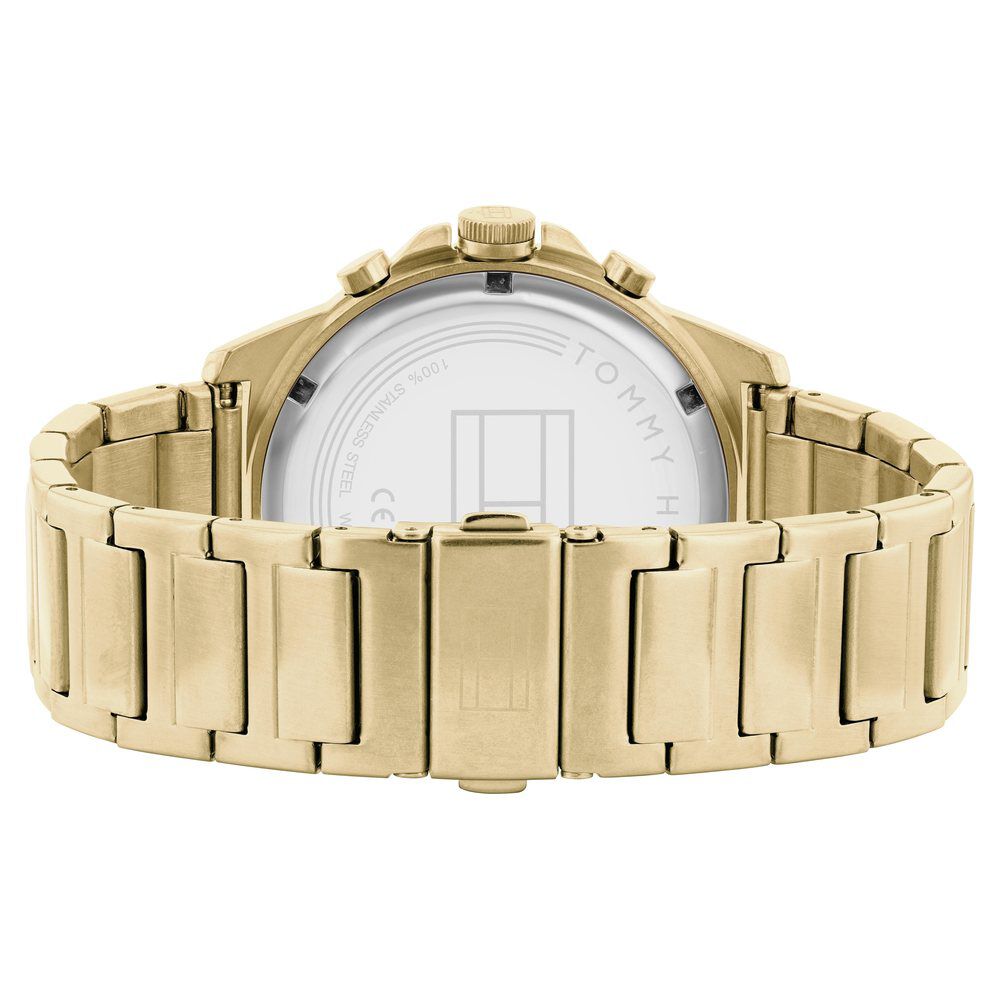 Tommy Hilfiger Quartz Multifunction Grey Dial Stainless Steel Strap Watch For Men