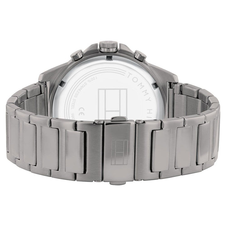 Tommy Hilfiger Quartz Multifunction Grey Dial Stainless Steel Strap Watch for Men-NCTH1791892