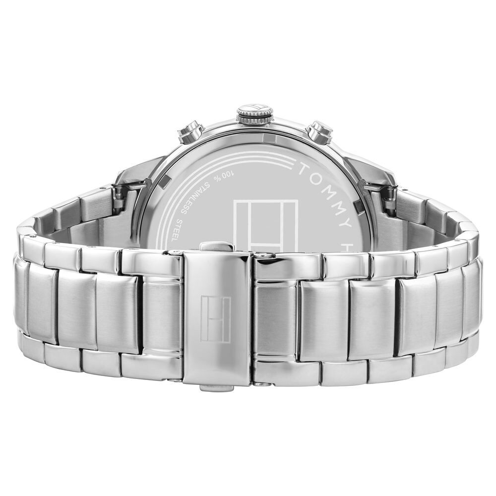 Tommy Hilfiger Black Dial Stainless Steel Strap Watch for Men-TH1791950