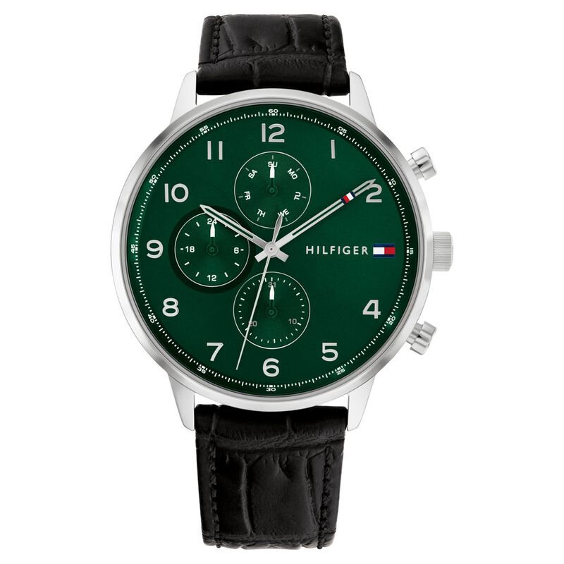 Tommy Hilfiger Men Green Dial Analog Watch