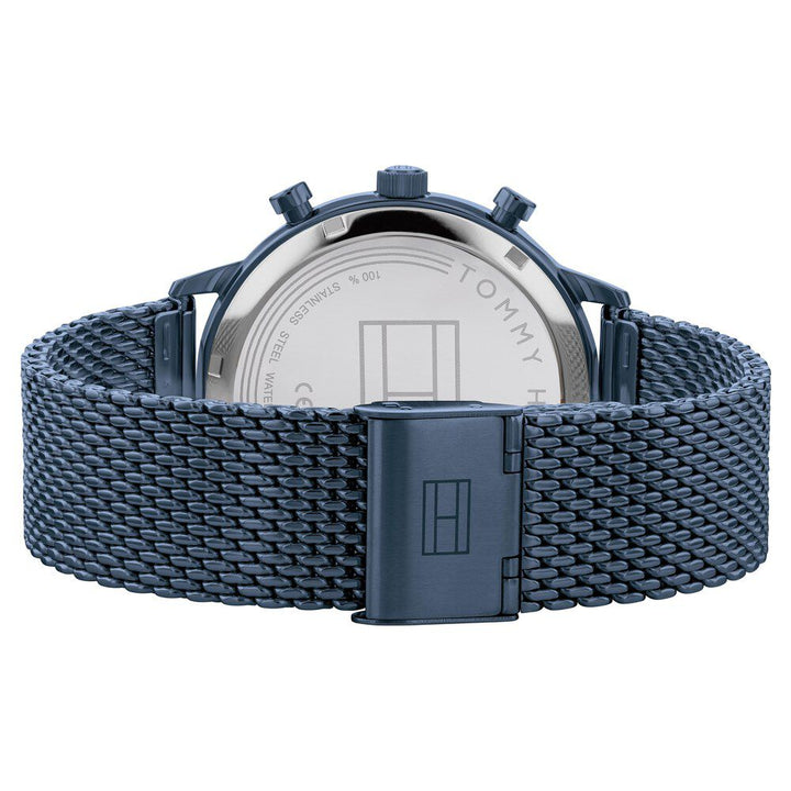 Tommy Hilfiger Multifunction Blue Dial Watch For Men