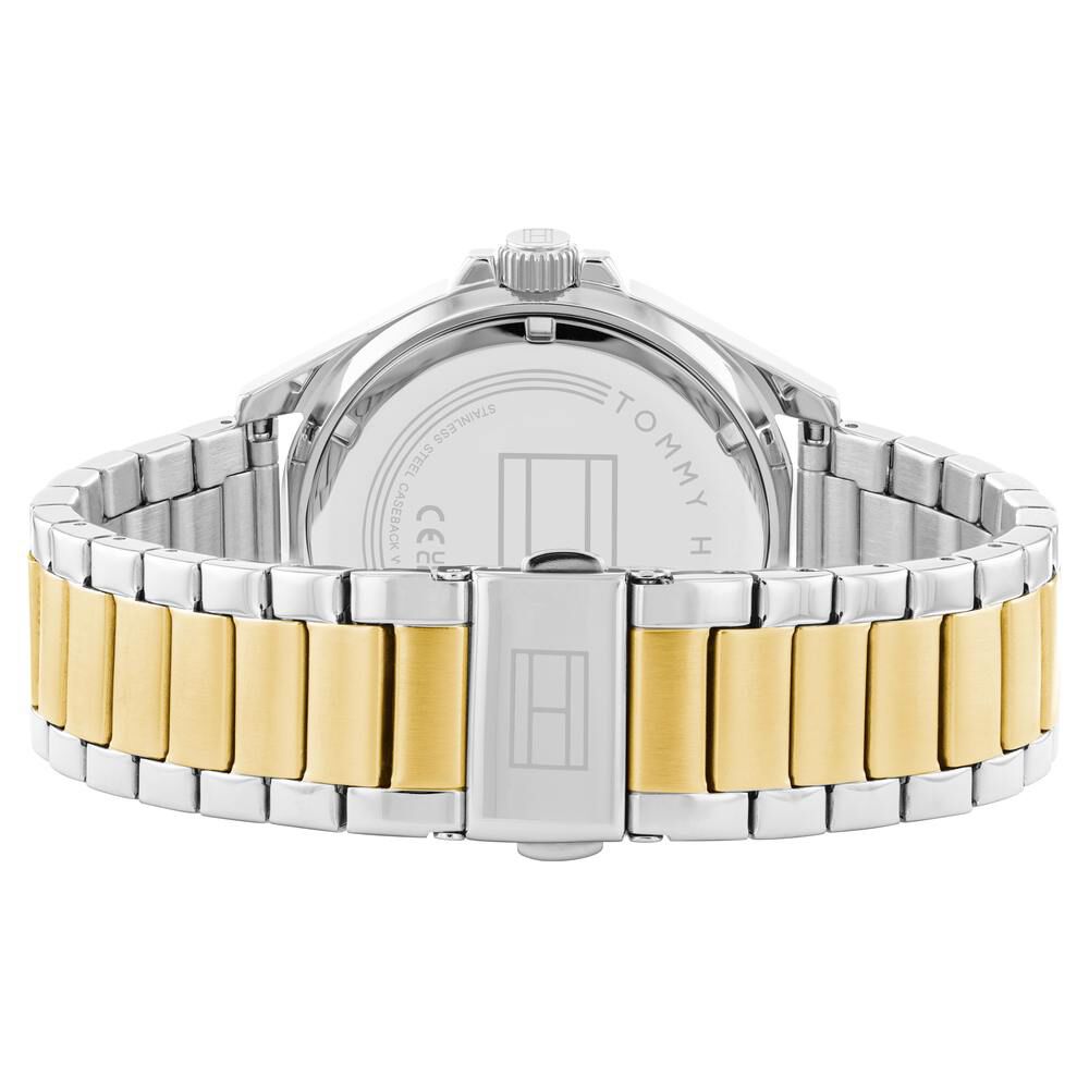 Tommy Hilfiger Quartz Analog Black Dial Stainless Steel Strap Watch For Men