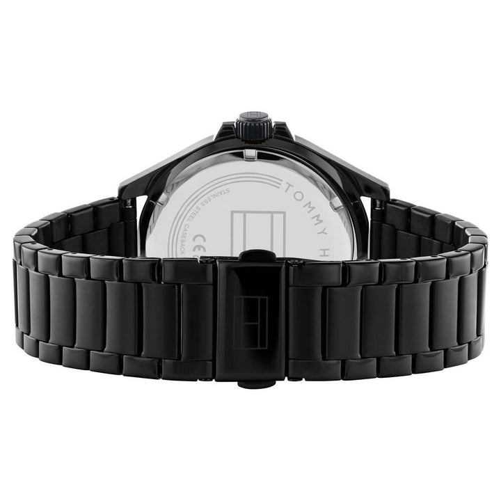 Tommy Hilfiger Quartz Analog Black Dial Stainless Steel Strap Watch For Men