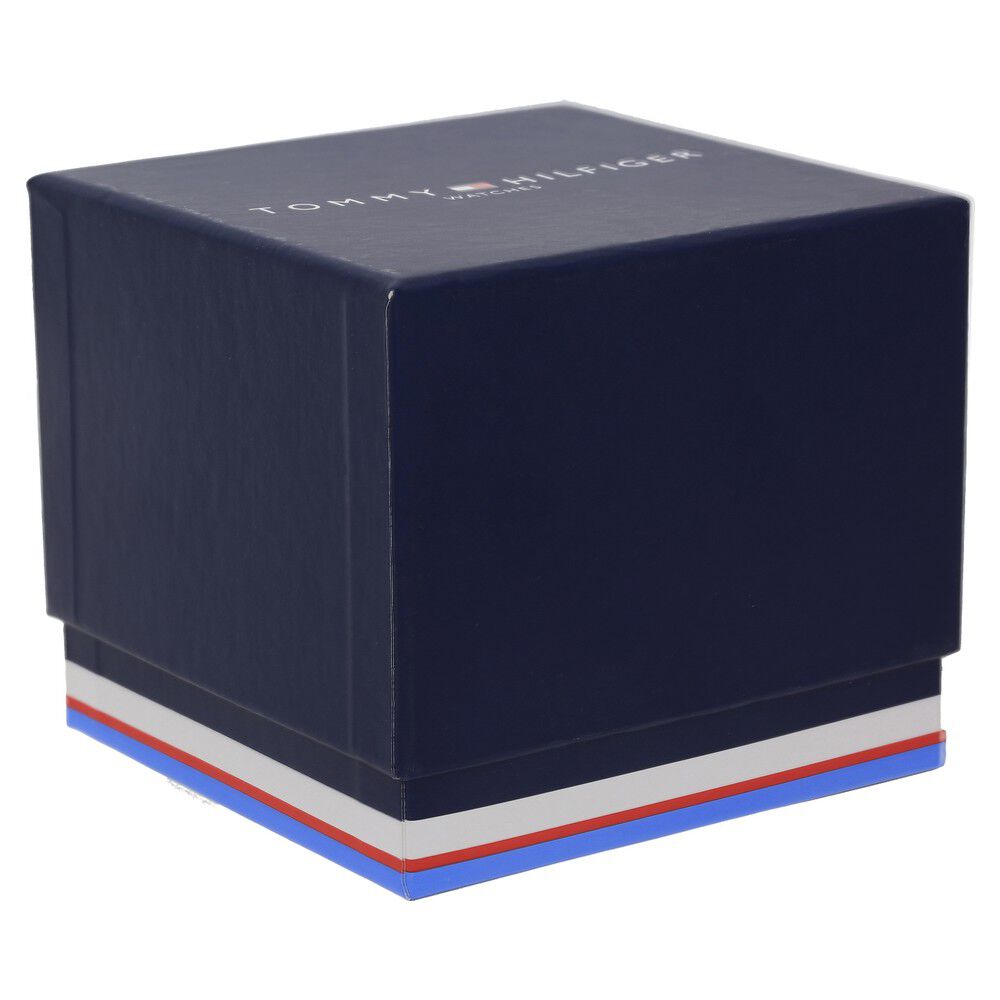 Tommy Hilfiger Quartz Multifunction Blue Dial Stainless Steel Strap Watch for Men NETH1792018