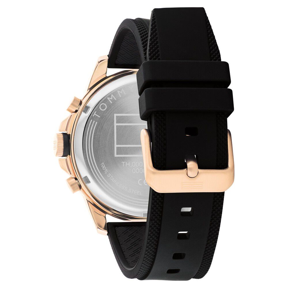 Tommy Hilfiger Black Dial Quartz Analog Watch for Men NETH1792028