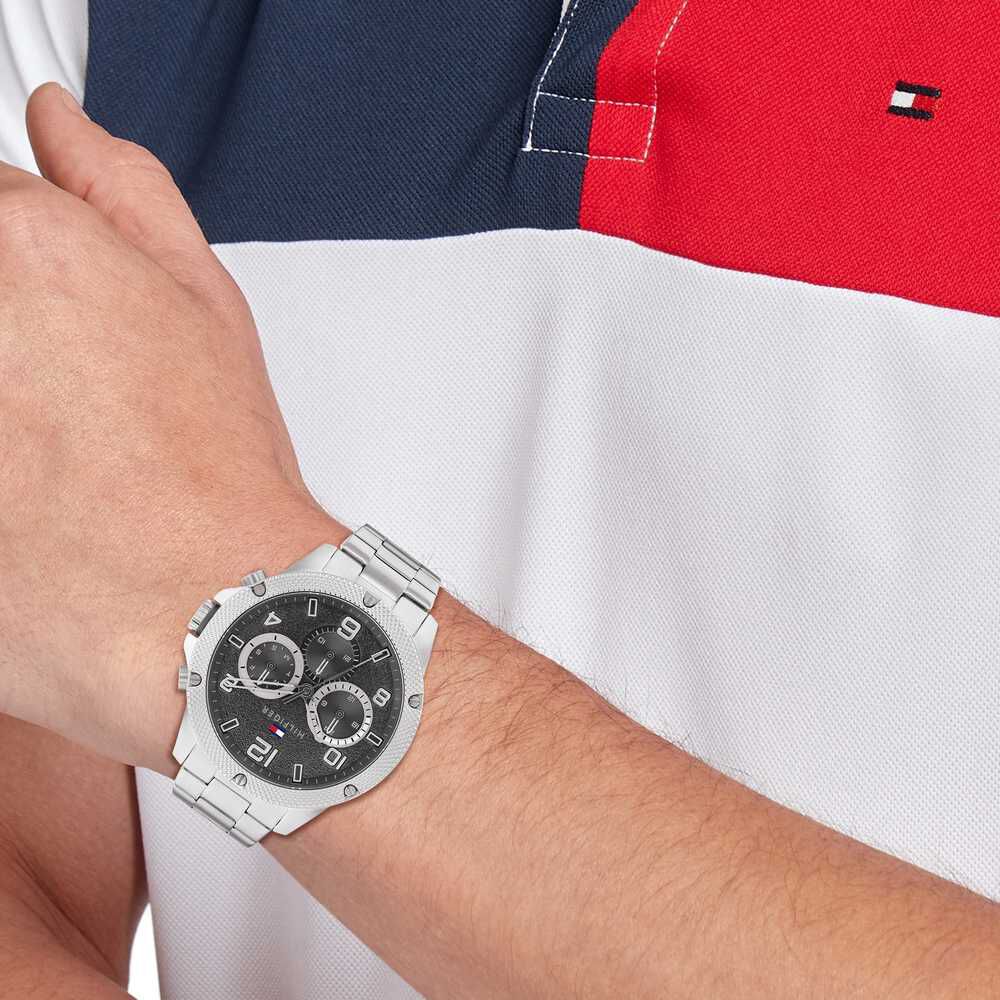 Tommy Hilfiger Grey Dial Quartz Analog Watch For Men