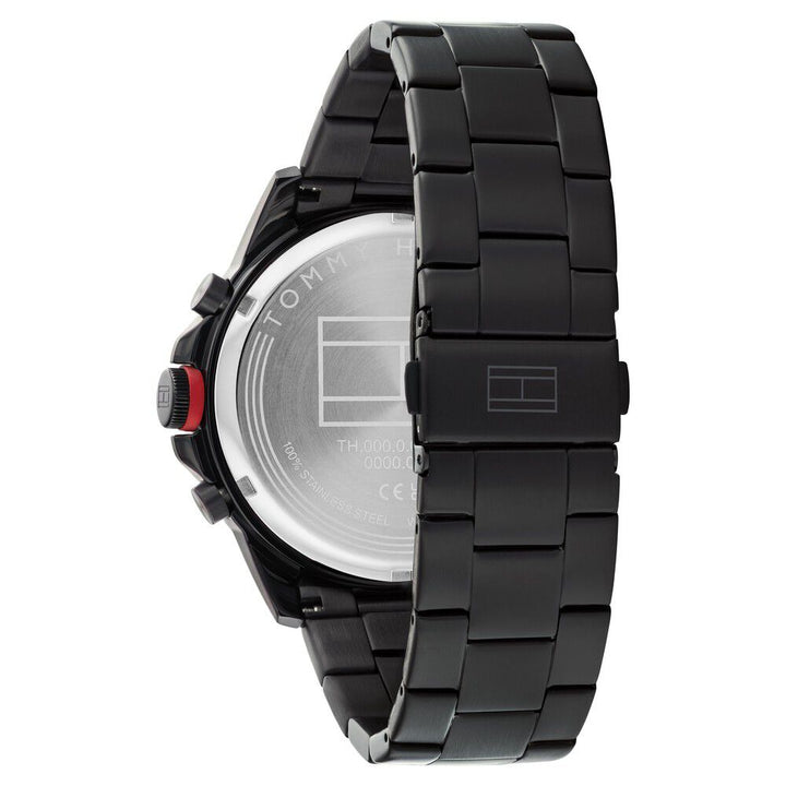 Tommy Hilfiger Black Dial Quartz Analog Watch For Men