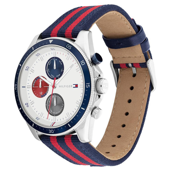 Tommy Hilfiger White Dial Quartz Analog Watch For Men