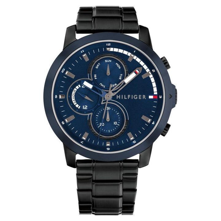 Tommy Hilfiger Blue Dial Quartz Analog With Date Watch For Men