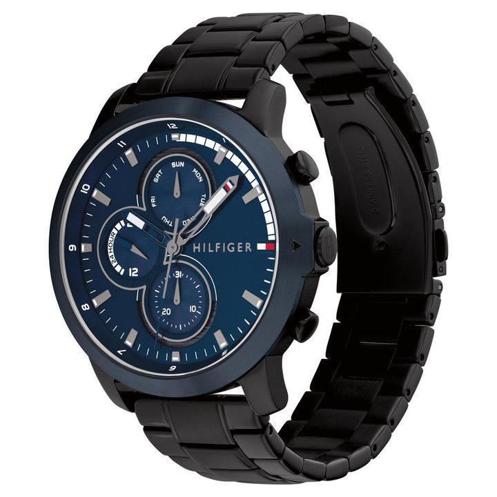 Tommy Hilfiger Blue Dial Quartz Analog With Date Watch For Men