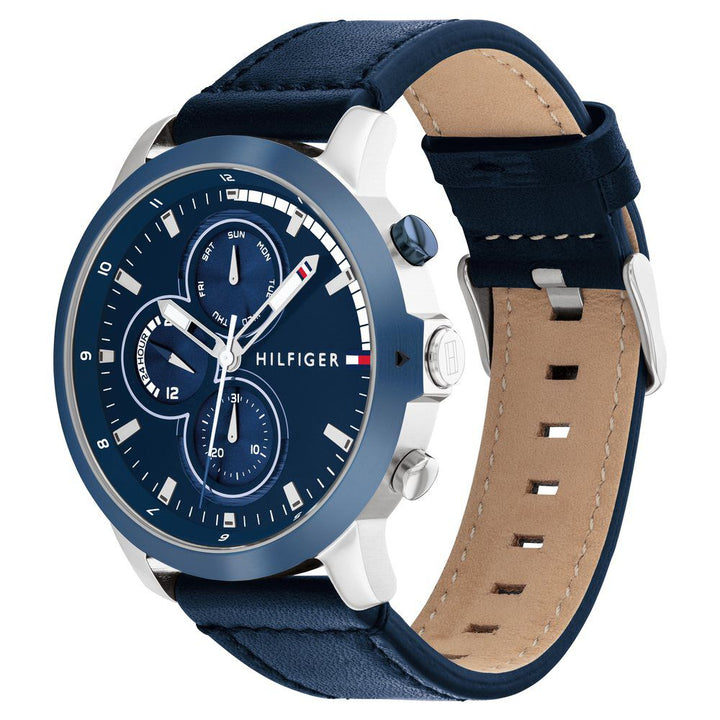 Tommy Hilfiger Blue Dial Quartz Analog With Date Watch For Men