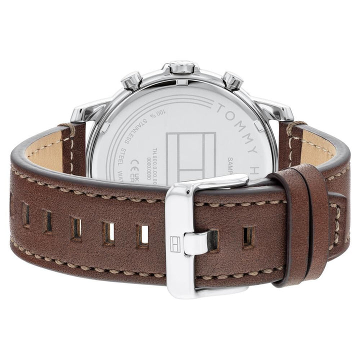 Tommy Hilfiger Off White Dial Quartz Analog With Date Watch For Men