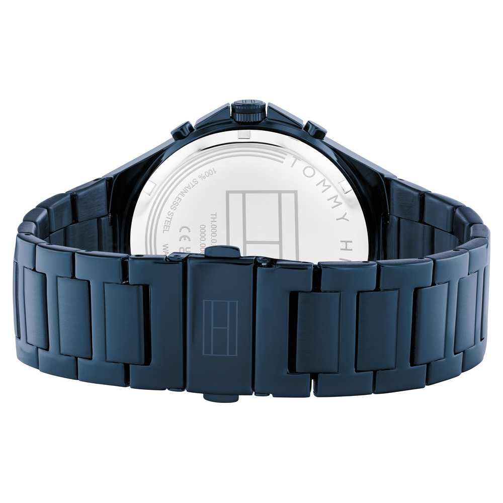 Tommy Hilfiger Blue Dial Blue Colour Stainless Steel Strap Watch for Men-NTTH1792058