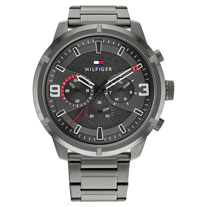 Tommy Hilfiger Grey Dial Quartz Analog With Date Watch For Men