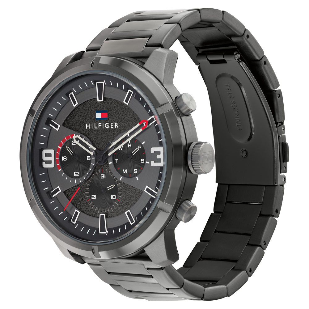 Tommy Hilfiger Grey Dial Quartz Analog With Date Watch For Men