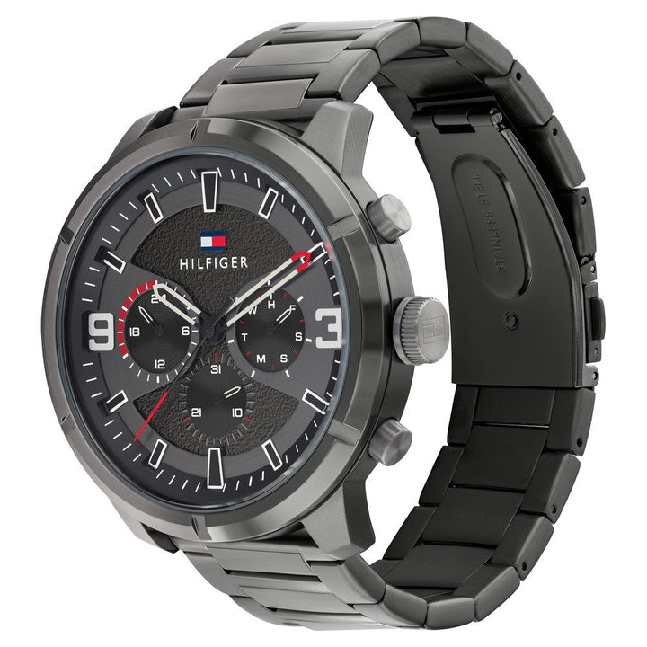 Tommy Hilfiger Grey Dial Quartz Analog With Date Watch For Men