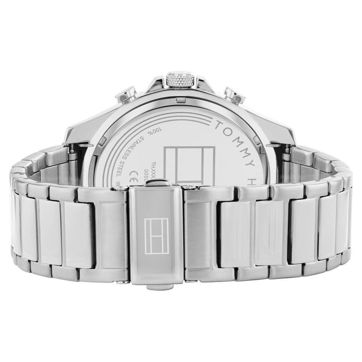 Tommy Hilfiger Quartz Multifunction Blue Dial Stainless Steel Strap Watch for Men-TH1792080