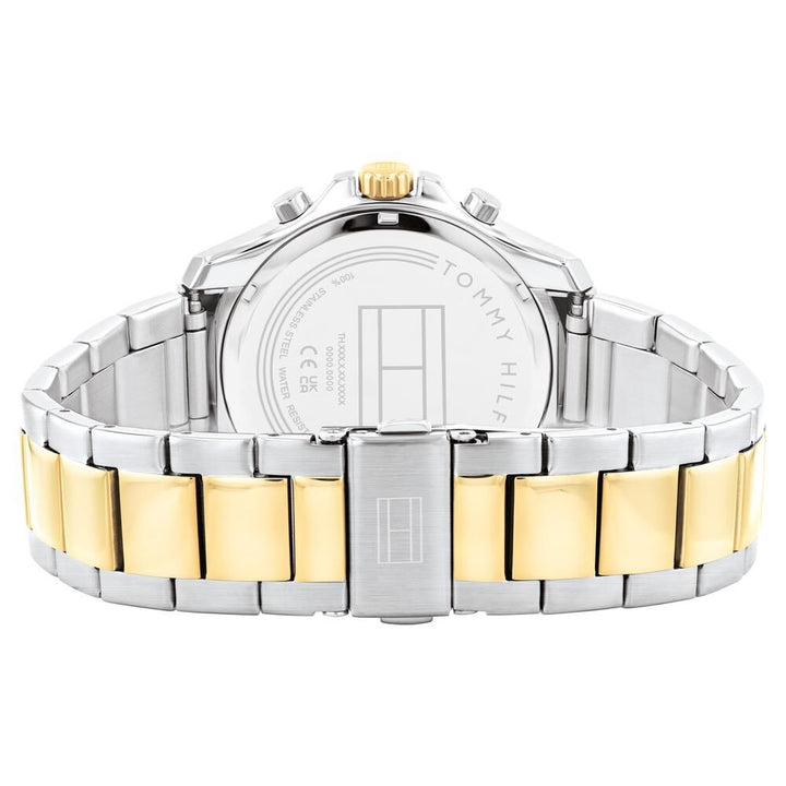 Tommy Hilfiger Quartz Multifunction Black Stainless Steel Strap For Men