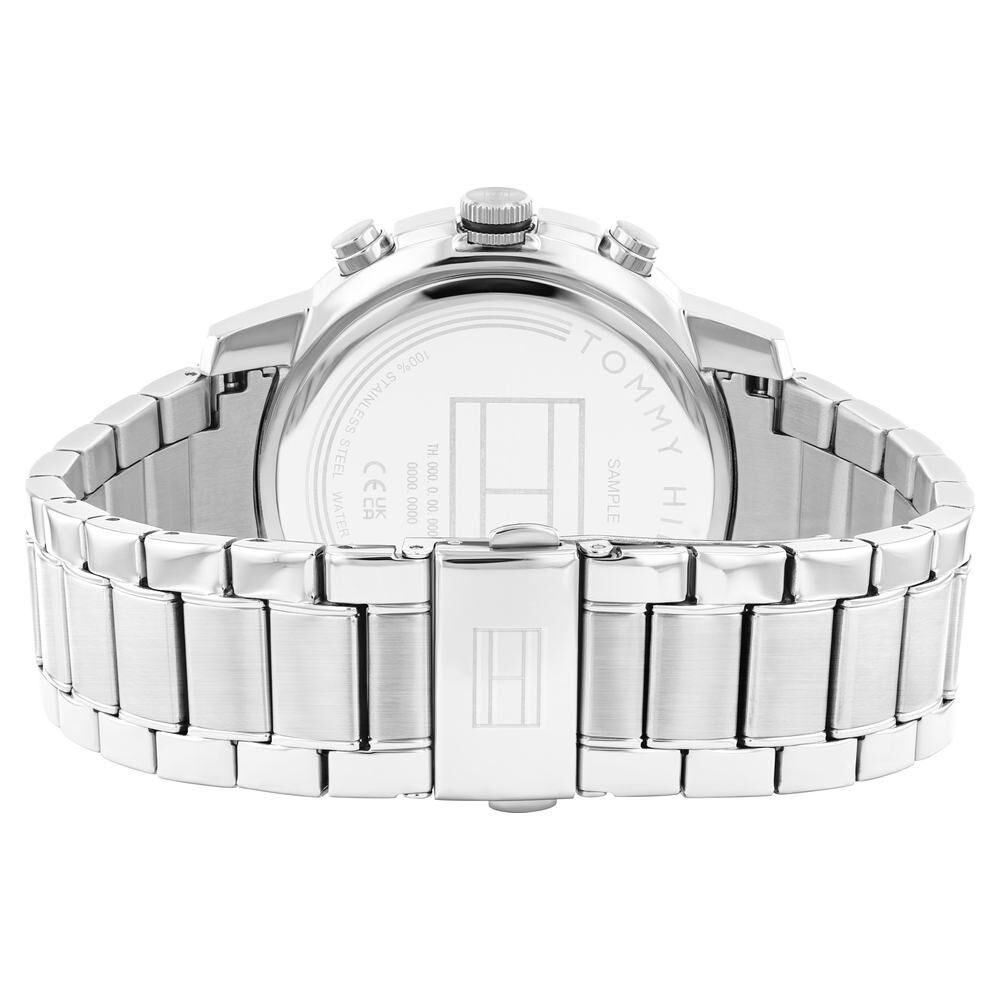 Tommy Hilfiger Quartz Multifunction Grey Stainless Steel Strap For Men