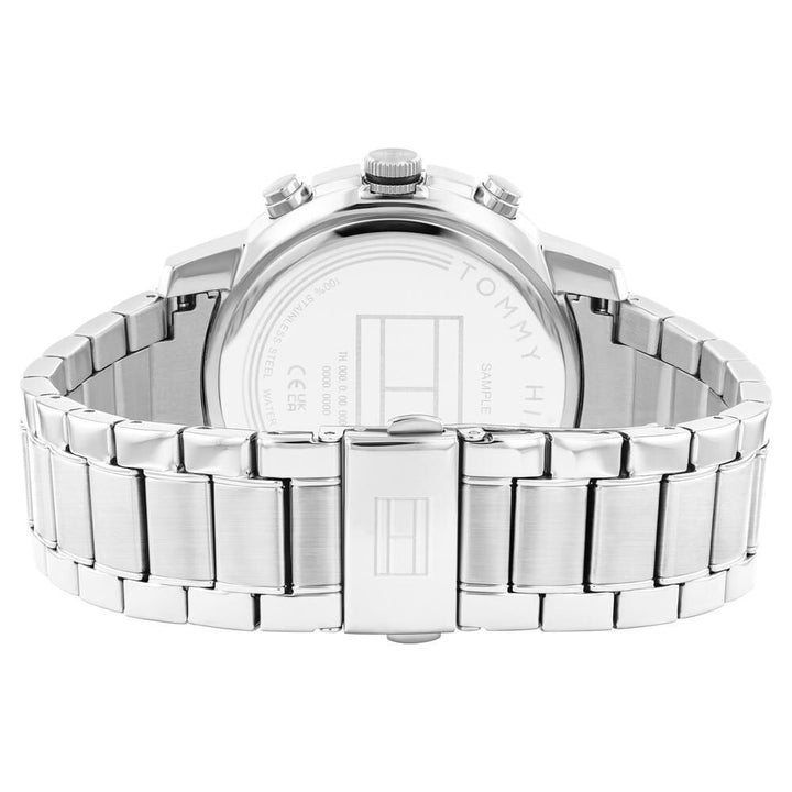 Tommy Hilfiger Quartz Multifunction Grey Stainless Steel Strap for Men-NTTH1792106
