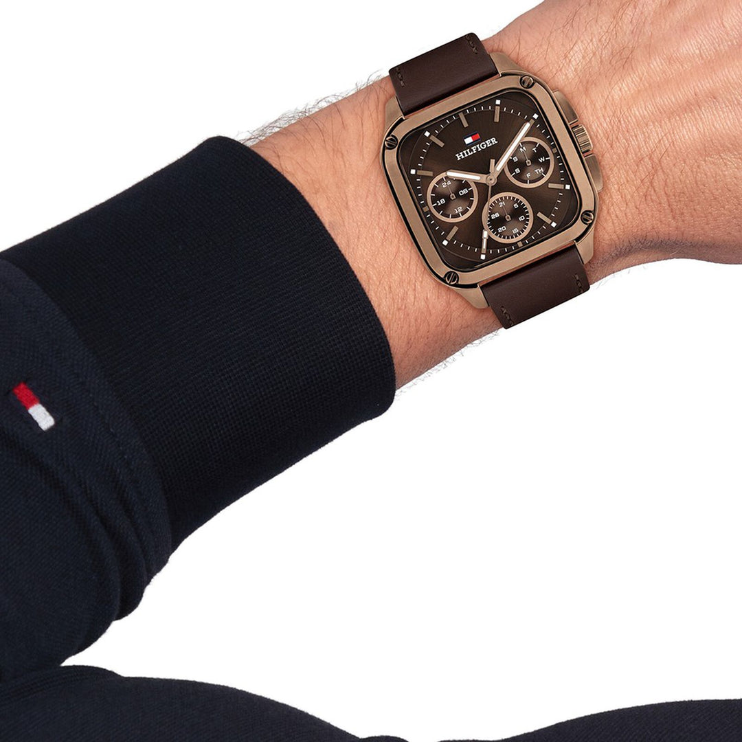Tommy Hilfiger HERALD TH1792221W Brown Dial Men&